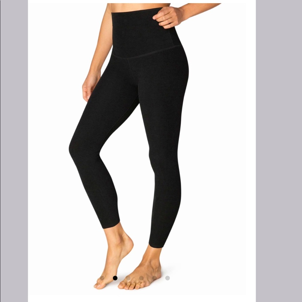 Spacedye Caught In The Midi High Waisted Legging // Darkest Night XS
